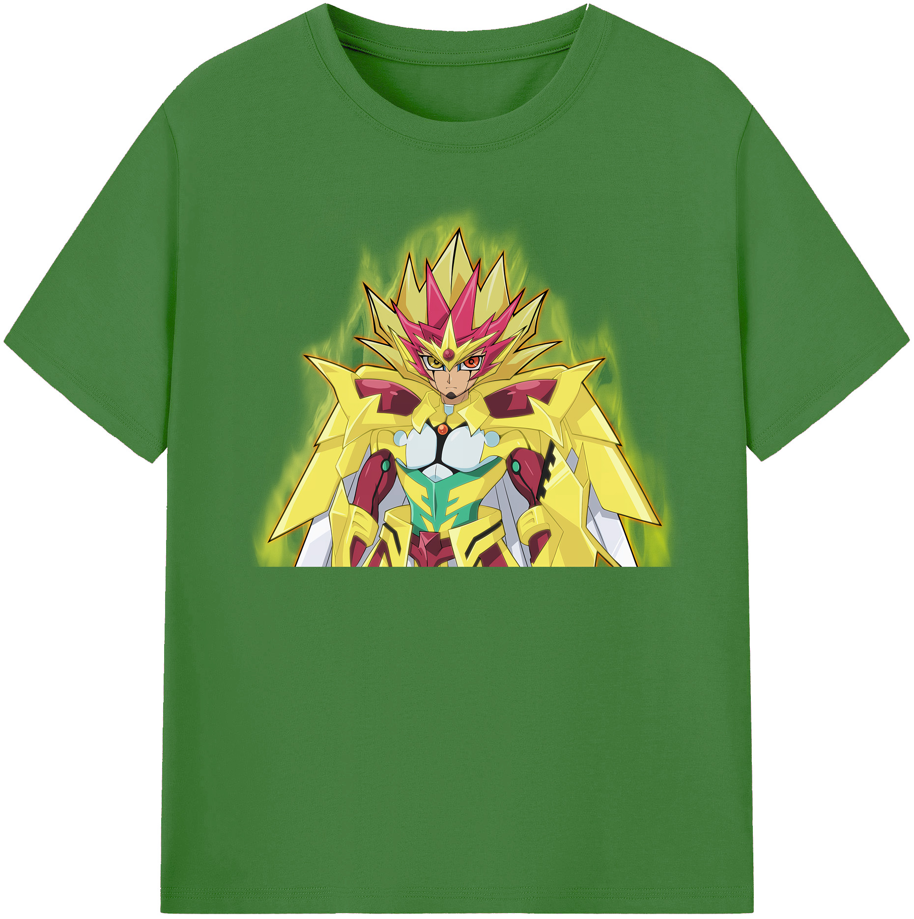 （画像用） 遊☆戯☆王 Yu-Gi-Oh! レディースカジュアルプリントTシャツ（綿100％）